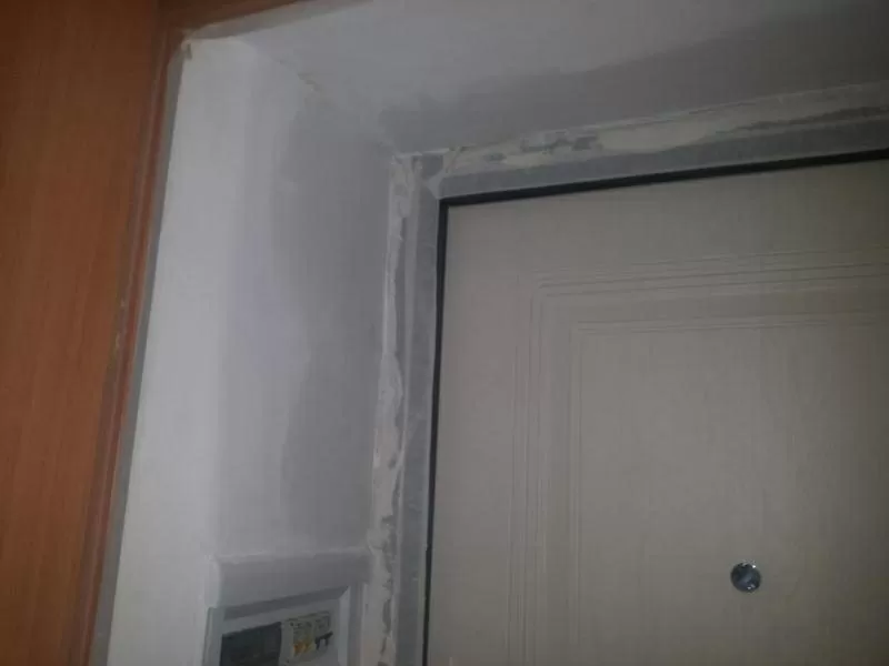 Ремонт дверных и оконных откосов после монтажа. 2