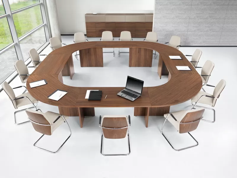 Конференц столы, кабинеты руководителя, мебель для офиса,  ресепшн на зак 2