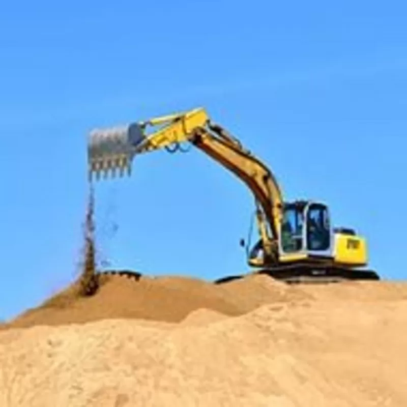 Продажа и доставка строительного песка. 3