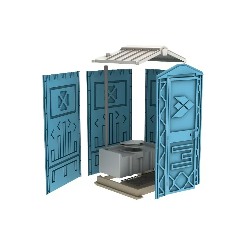 Новая туалетная кабина Ecostyle - экономьте деньги!  7