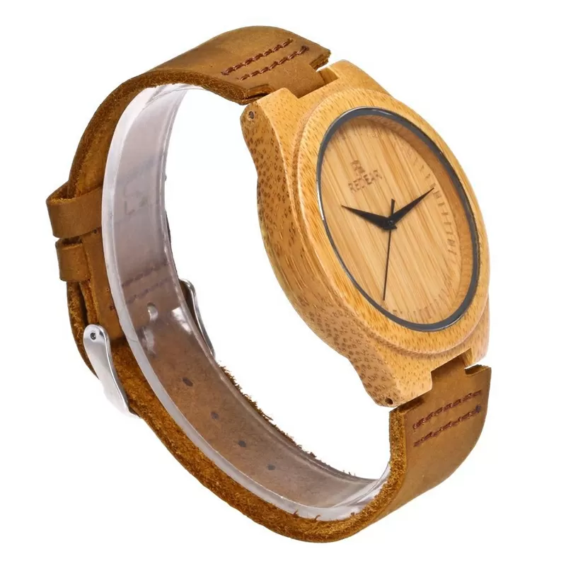 Деревянные наручные часы 