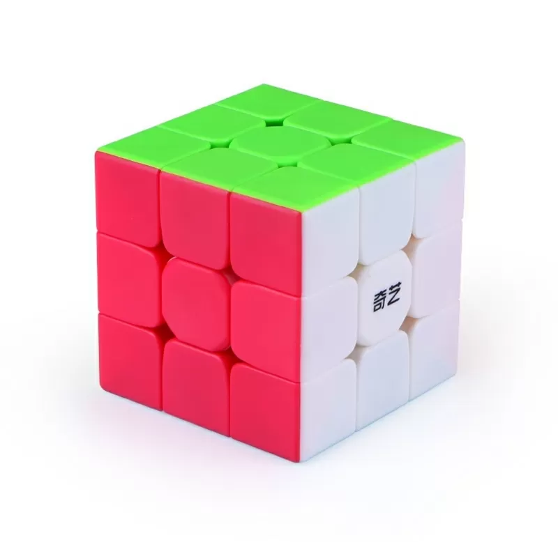 Оригинальный Кубик Рубика 3 на 3 Qiyi Cube/цветной пластик/Для Профи 5