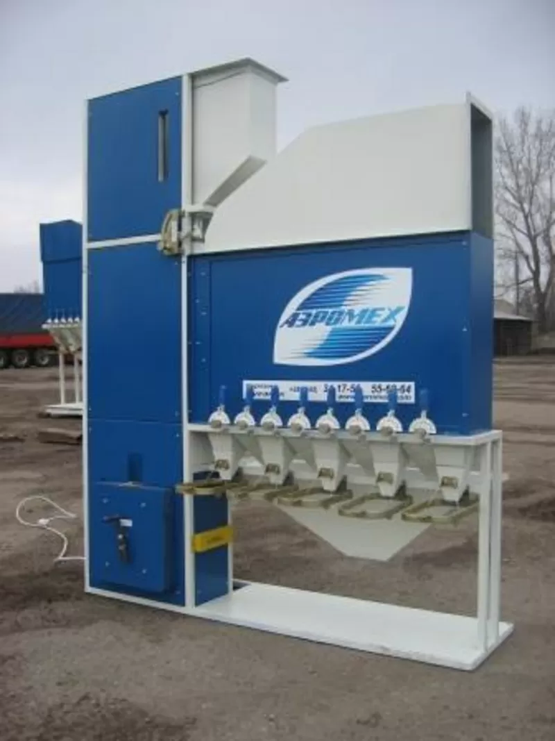 Зерноочистительная машина (сепаратор САД) Очистка и калибровка зерна 2