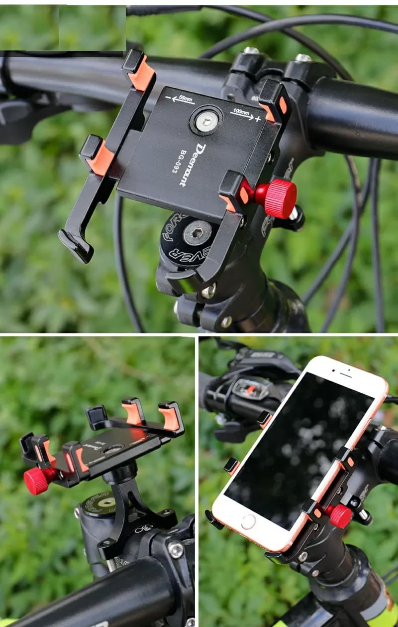 Металлический держатель телефона на велосипеде/электросамокате/скутере