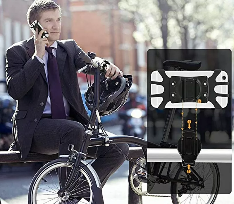 Резиновый Держатель смартфона на велосипеде,  электросамокате,  скутере. 2