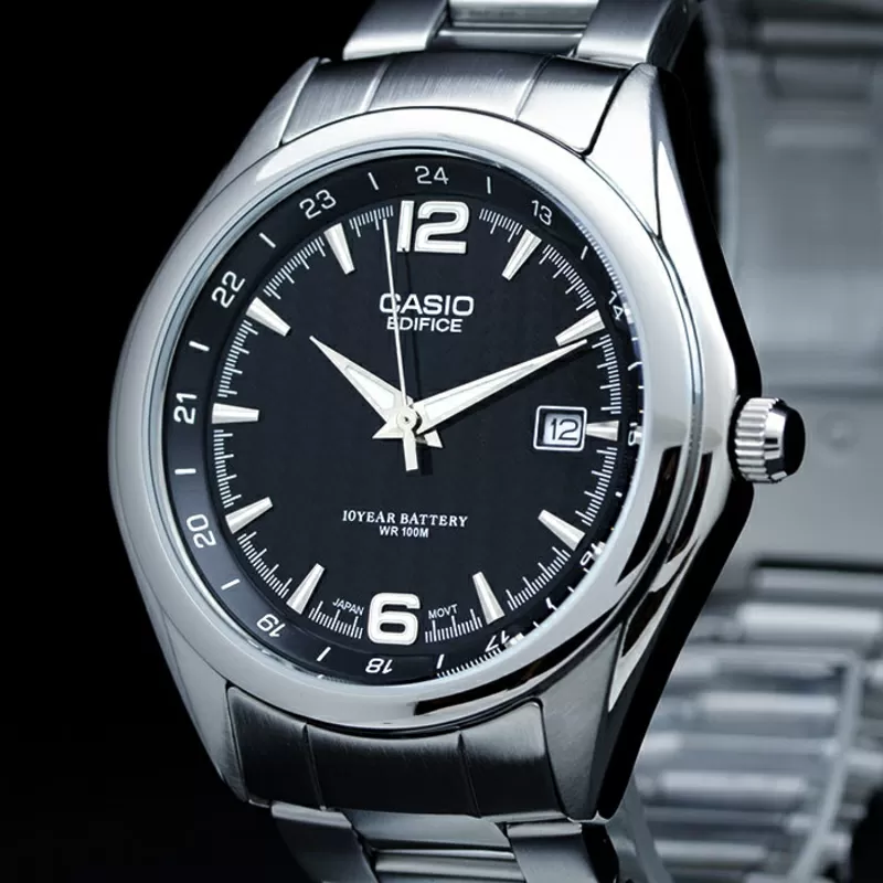 Наручные часы Casio Edifice EF-121D-1A. - Карбоновый фон/Kaspi Red 5