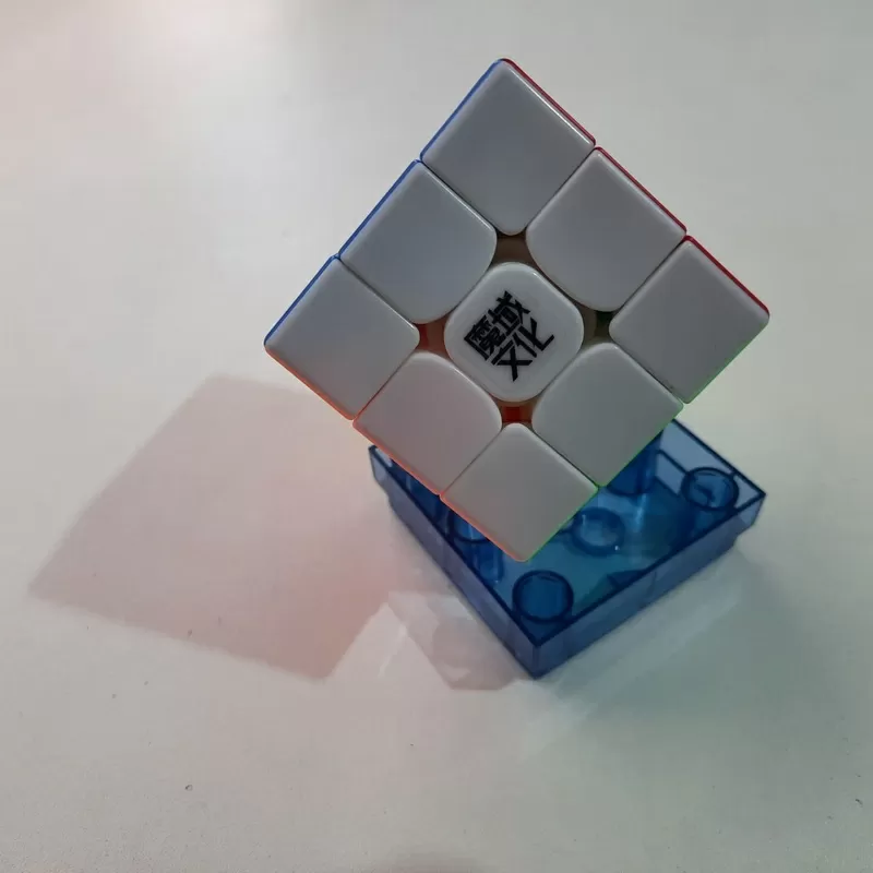 Кубик Рубик MoYu 3x3x3 WeiLong GTS 2M. Магнитный. Цветной пластик 3