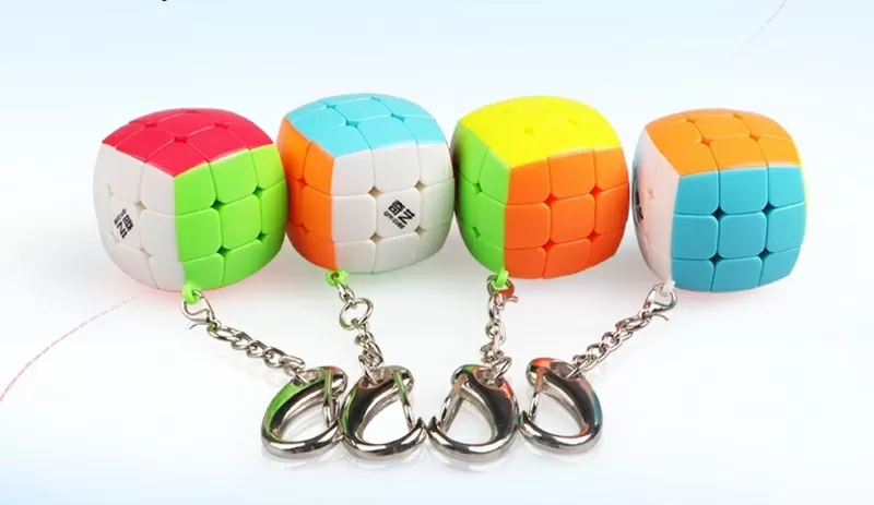 Кубик Рубик - брелок Qiyi Cube MoFangGe 3X3 Mini 30 mm/Original 7