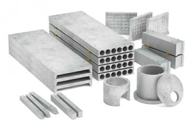 ЖБИ изделия в Астане: бетон,  сваи,  забор панели,  ФБС и др
