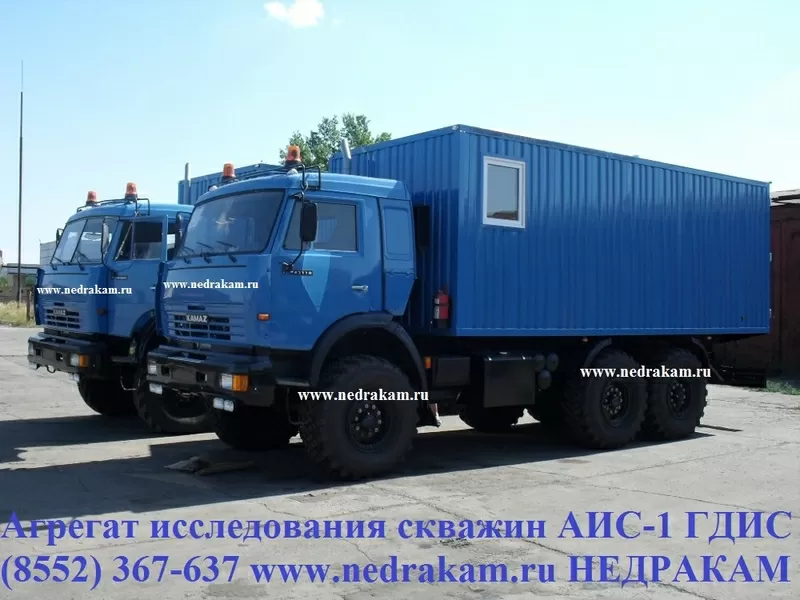 16)	Установка исследования скважин ЛКИ-1 на шасси КАМАЗ-43118 ЛСГ-10
