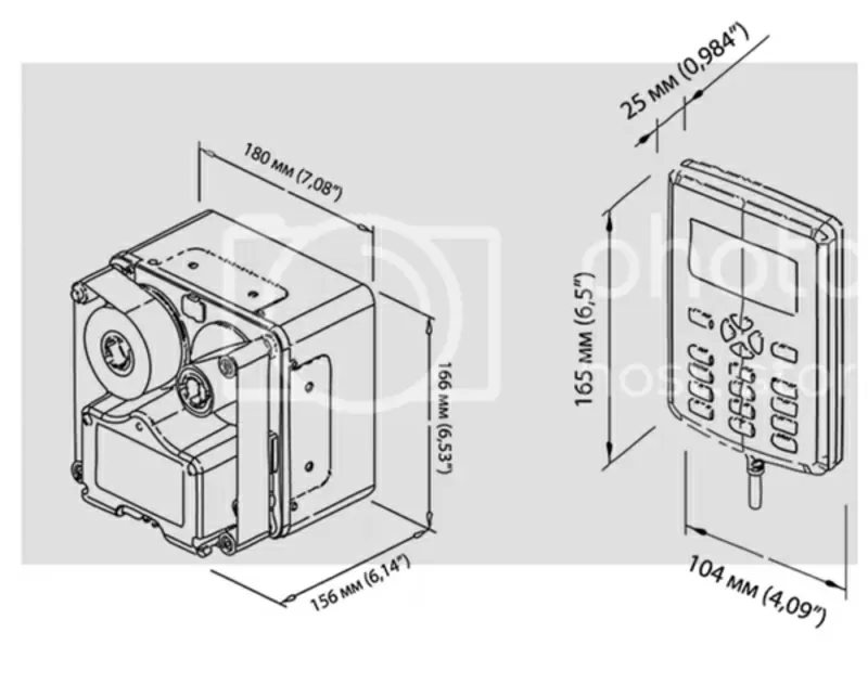Термотрансферный принтер Markem-Imaje 8018 2