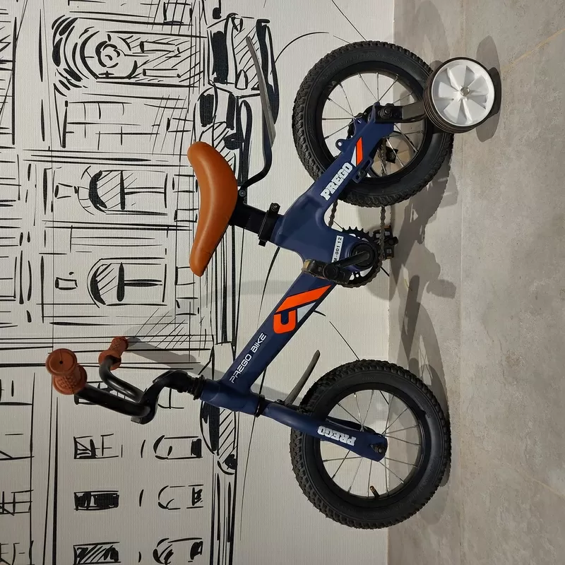 Легкий детский двухколесный велосипед 12