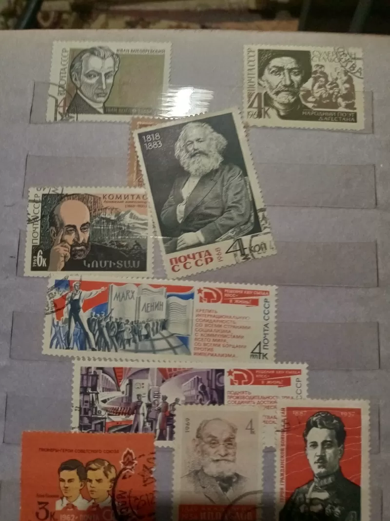 продам марки ссср,  кубы,  Польши,  Болгарии,  Европы,  Монголии 250-300шт 8