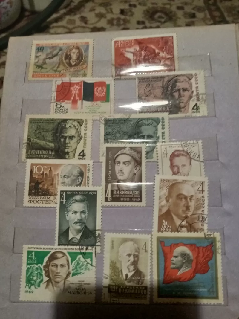 продам марки ссср,  кубы,  Польши,  Болгарии,  Европы,  Монголии 250-300шт 7