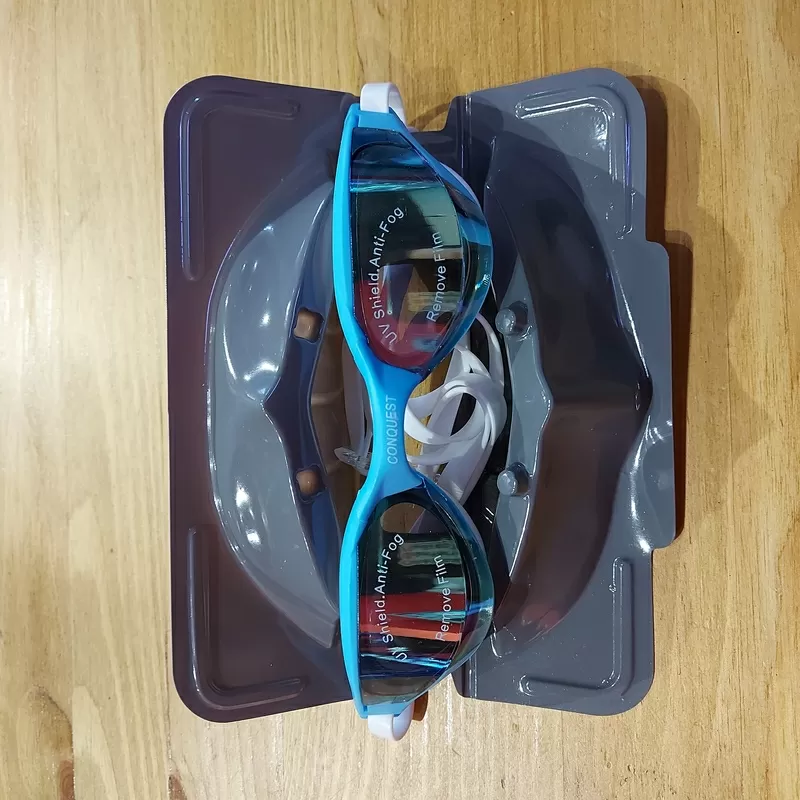 Очки для плавания. Плавательные очки в бассейн. Unisex. Для купания. 3