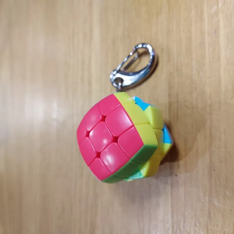 Кубик Рубика - брелок QiYi MoFangGe 3x3x3. Куб. Головоломка. Подарок. 4