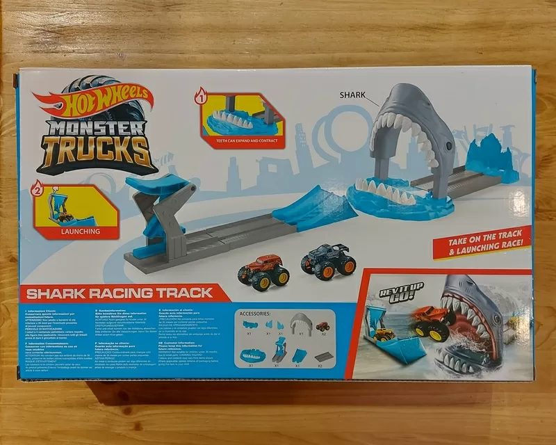 Трек Hot wheels Monster Trucks Shark. Трэк Атака Акулы. Хот вилс. 2