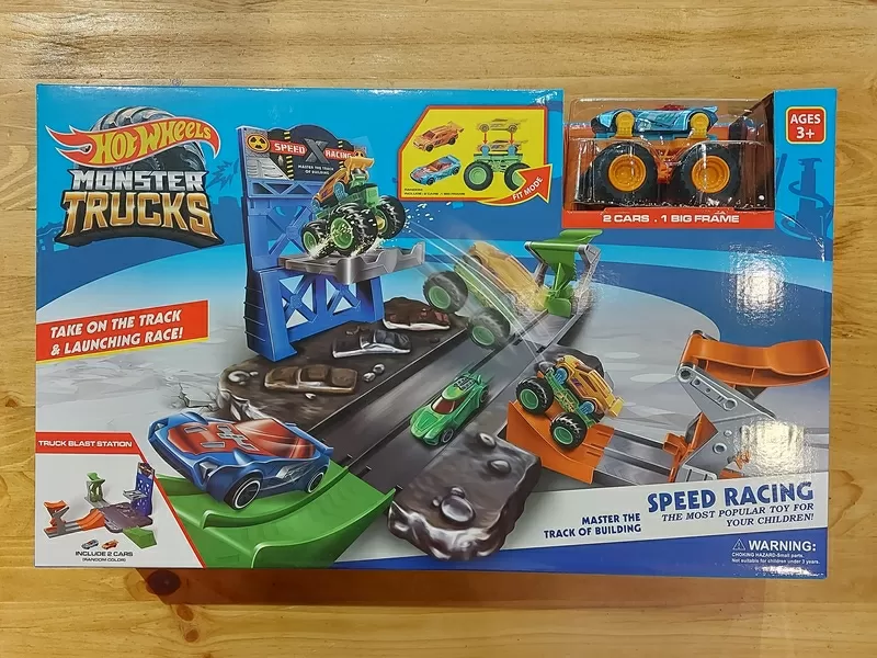 Трек Hot wheels Monster Trucks. Truck Blast Station. Хот вилс. Трэк.