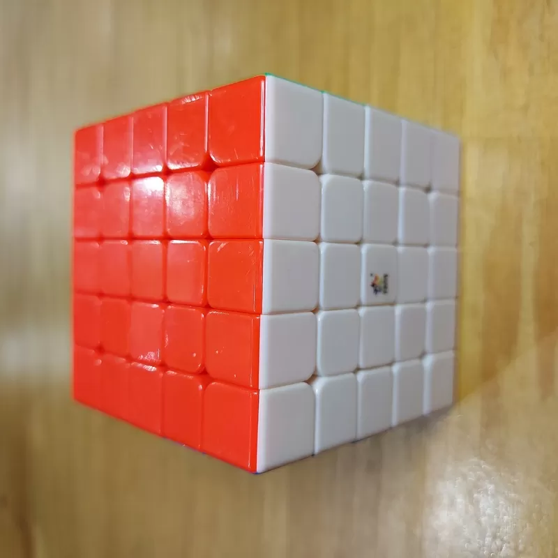Кубик Рубика 5 на 5 YuXin в цветном пластике. Головоломка. Подарок 3