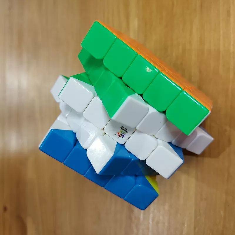 Кубик Рубика 5 на 5 YuXin в цветном пластике. Головоломка. Подарок 5
