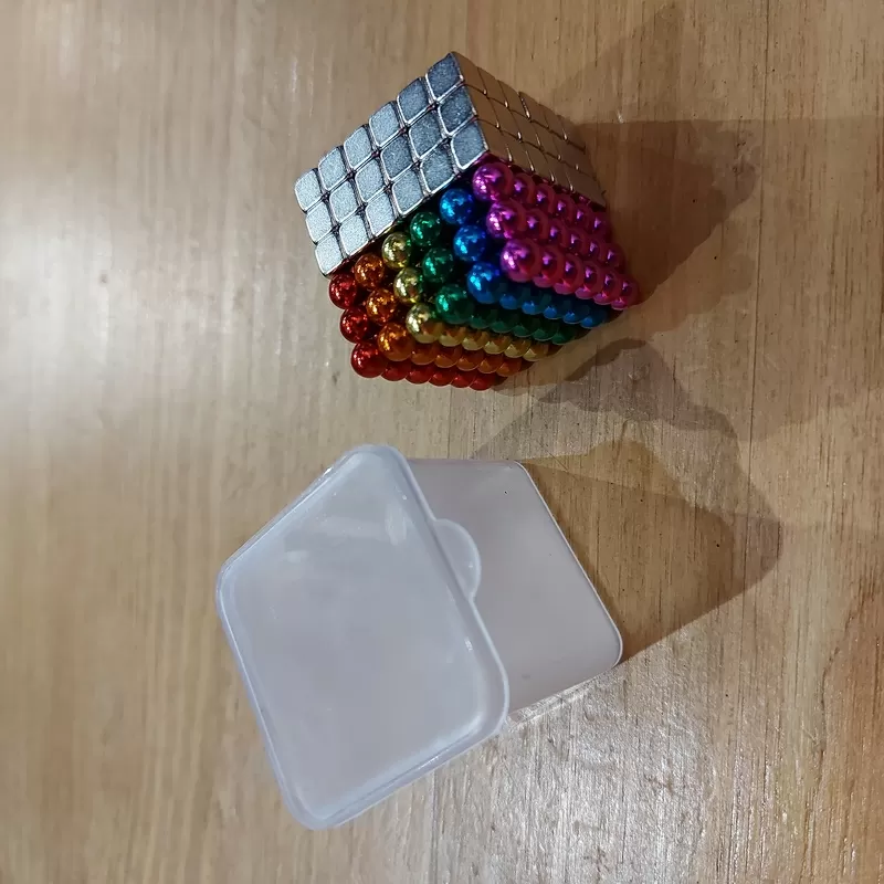 Магнитный Неокуб МИКС. Neocube. 108 кубиков + 108 шариков. Головоломка 2