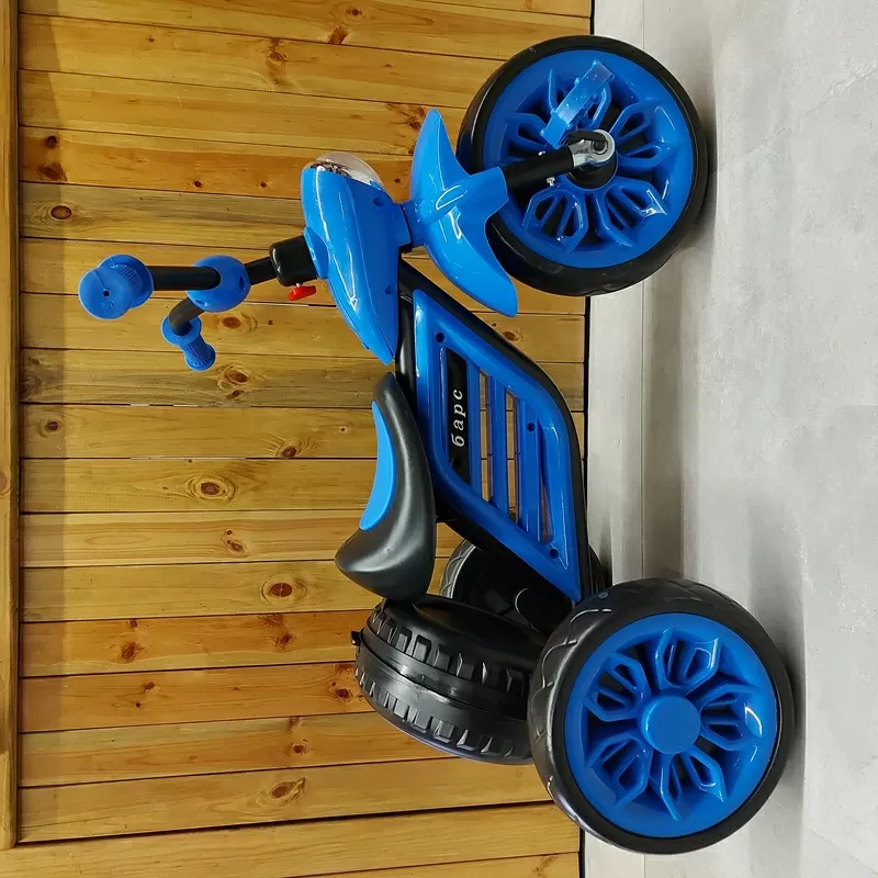Детский Велосипед Трехколесный Музыкальный Моцик. С фарой и багажником 6