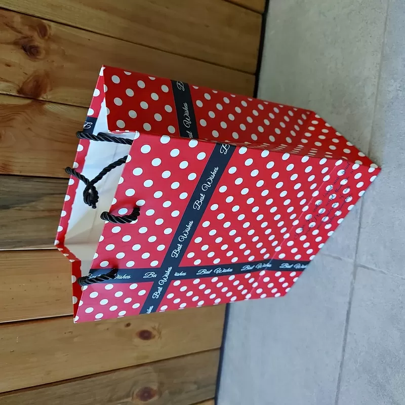 Подарочные картонные пакеты. Пакет. 18x23x10 см. Упаковка для подарка. 9