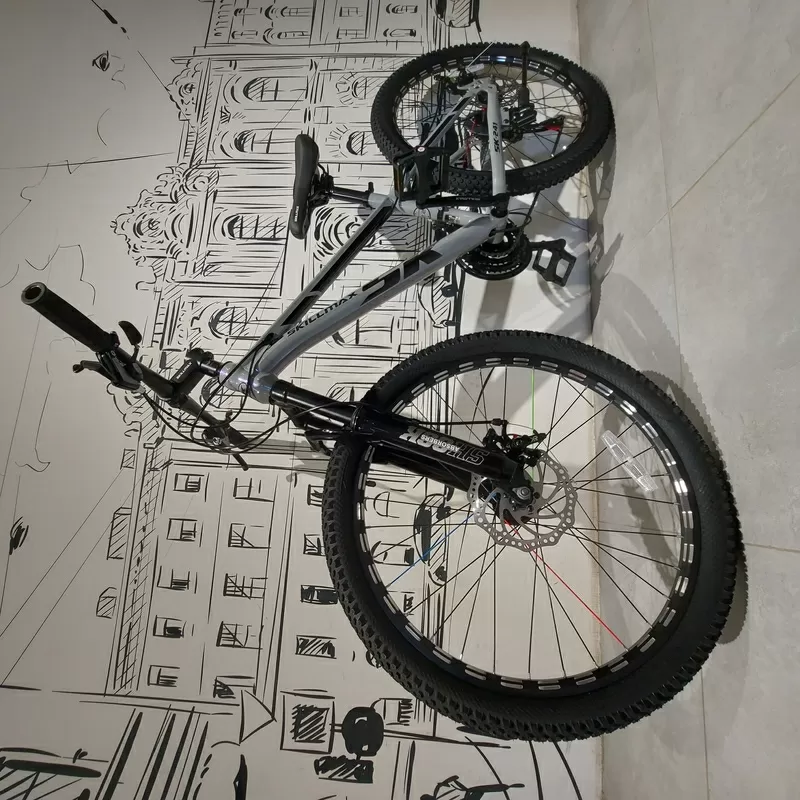 Горный подростковый Велосипед Skillmax на 24 колесах. MTB. Скоростной. 5
