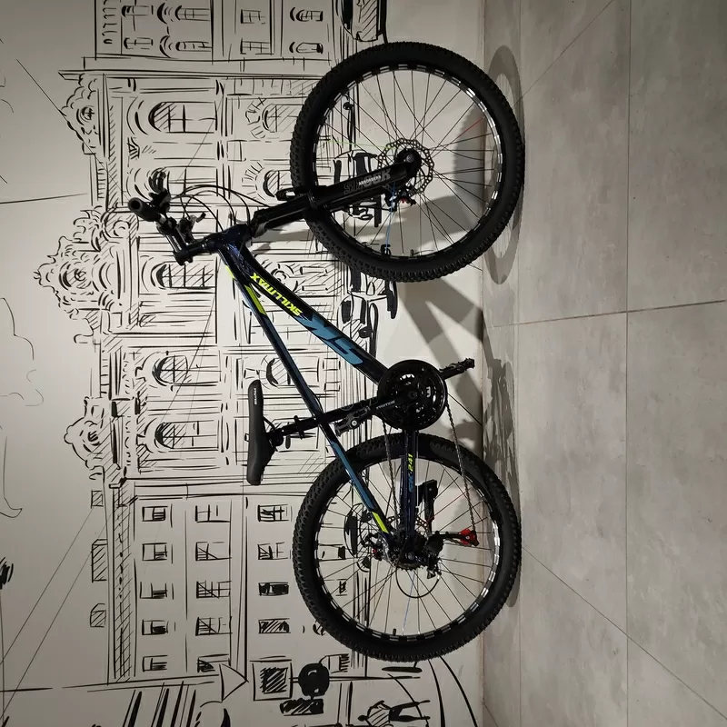 Горный подростковый Велосипед Skillmax на 24 колесах. MTB. Скоростной. 6