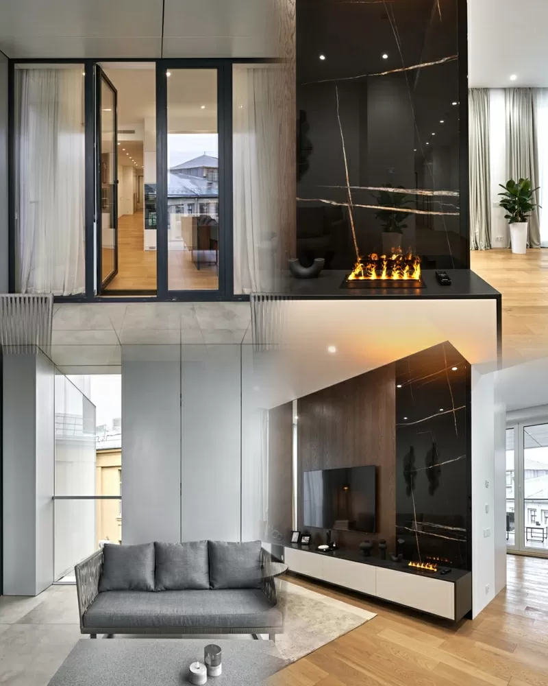 Предлагается к покупке пентхаус в центре Москвы.