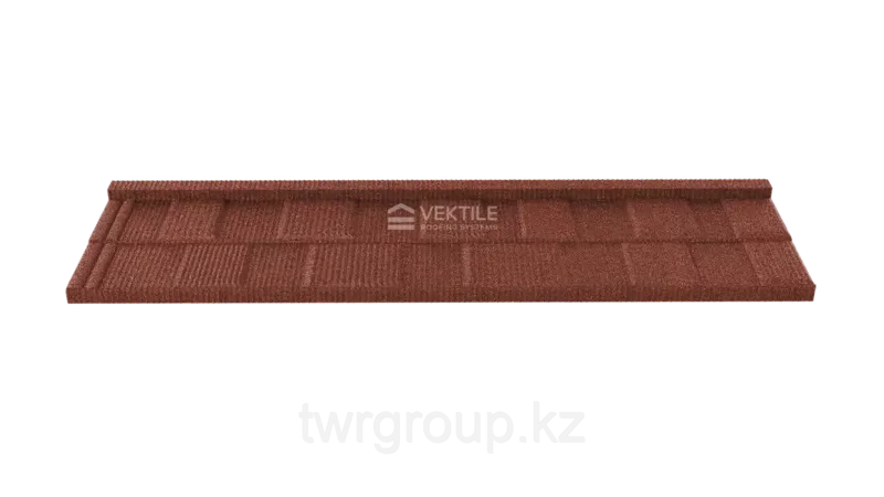 Композитная черепица Vektile, профиль Shingle, Terracotta 2