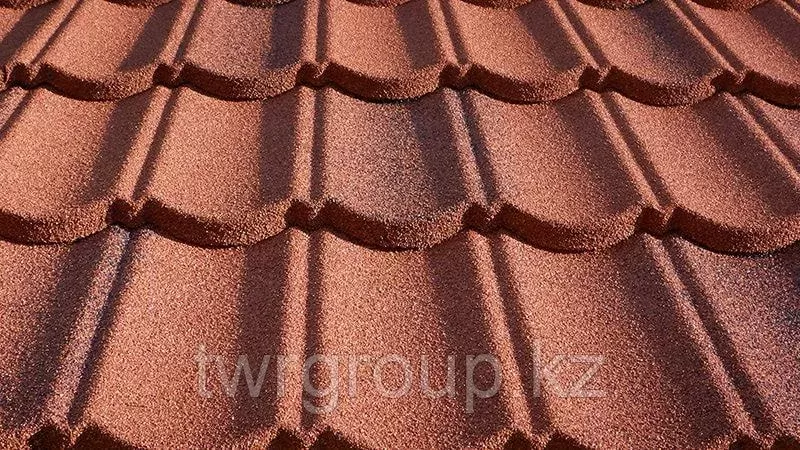 Композитная черепица VEKTILE профиль Shake цвет Chestnut  3