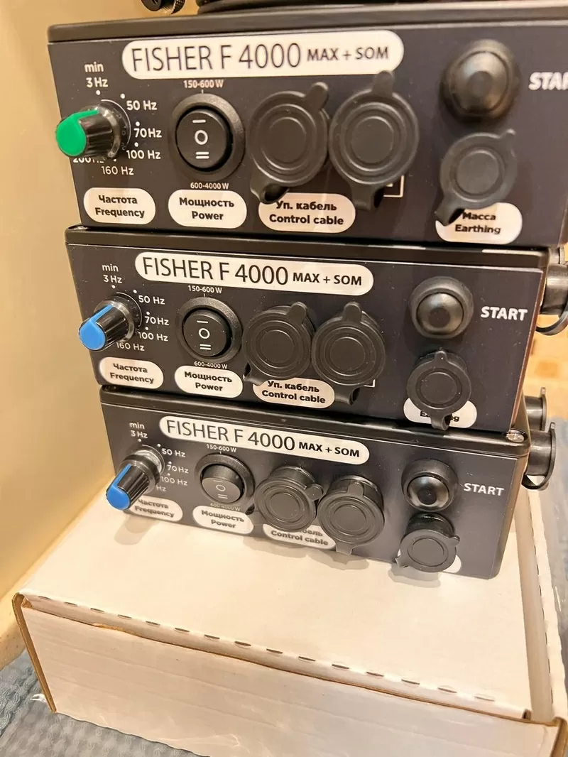 Электронная приманка для отлова и гона рыбы Fisher F 4000 в Казахстане 4