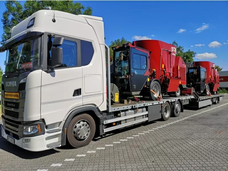 Водитель C+E по ЕС Scania S550 2024 | Официальное трудоустройство 